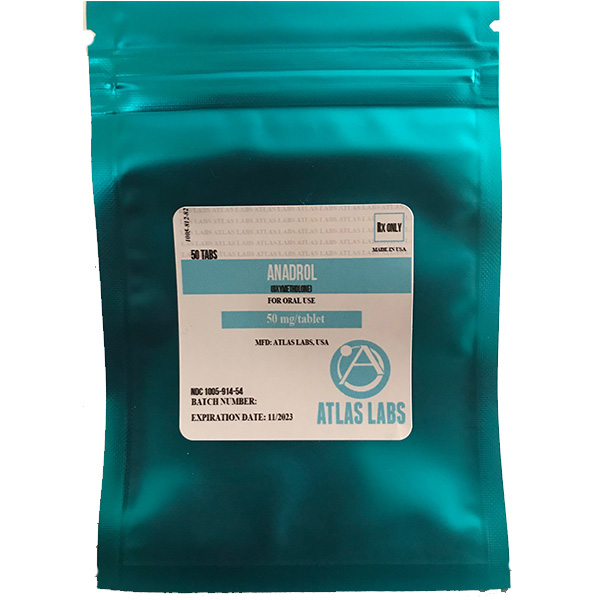 Anadrol 50 Mg 50 Tablets Atlas Labs.