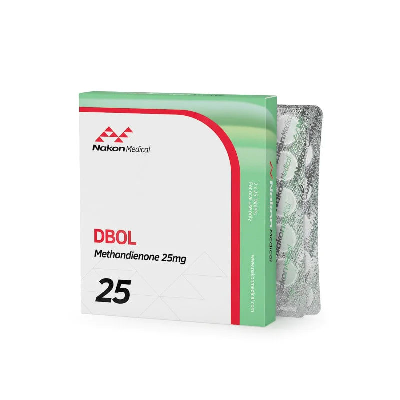 Dbol 25mg 50 Tablets Nakon Medical USA