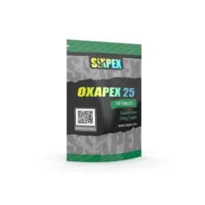 Oxapex 25 Mg 100 Tablets Sixpex USA